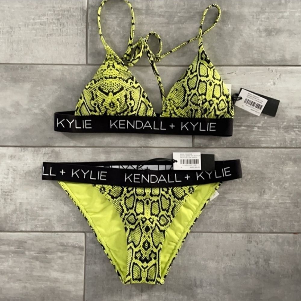 Kendall & Klyie Snake Banded 2-piece Bikini Set - Picture 8 of 16